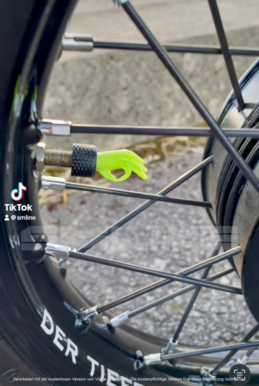 Hand Ventilkappe für Motorräder - Cooles Accessoire für den ultimativen Auftritt