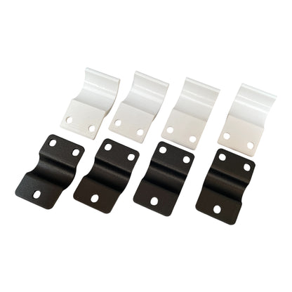 „Komplett-Set Halterung Gabelschellen & Regulierstabschellen 8 Stück für MZ TS ETZ – 3D-gedruckt aus PA6CF & PETG“