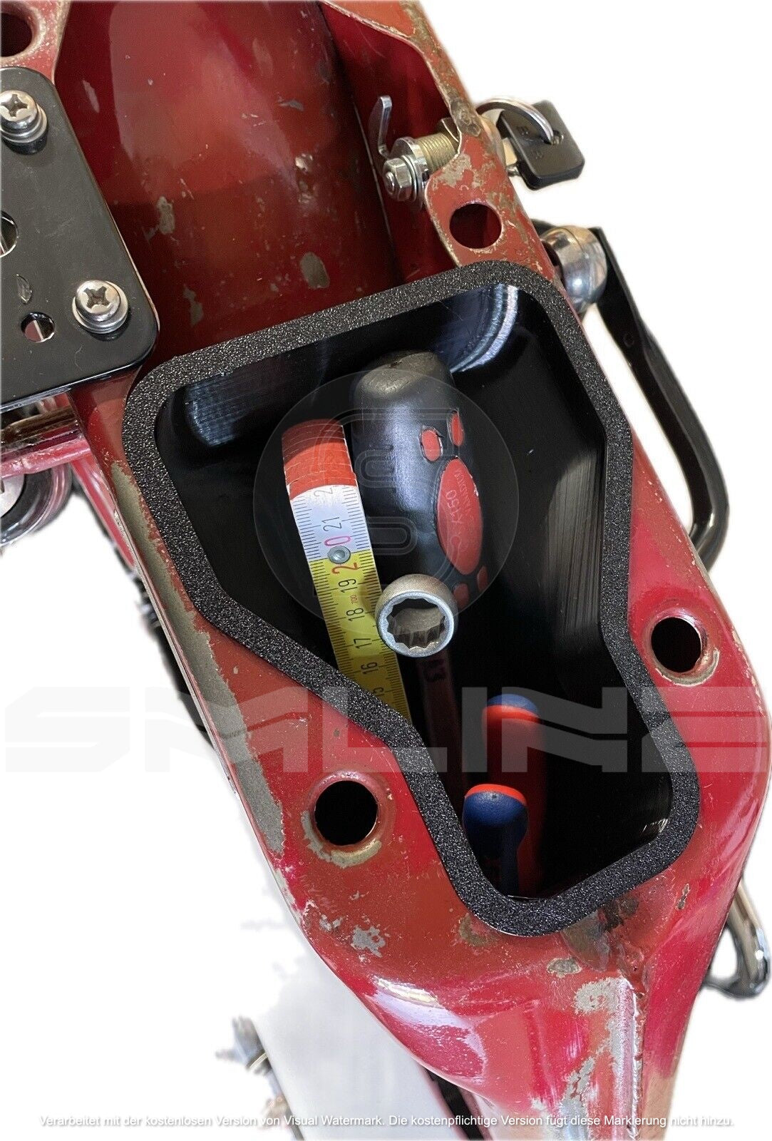 Praktische Simson Star Werkzeugbox für SR4-2: Perfekte Organisation für Ihr Moped